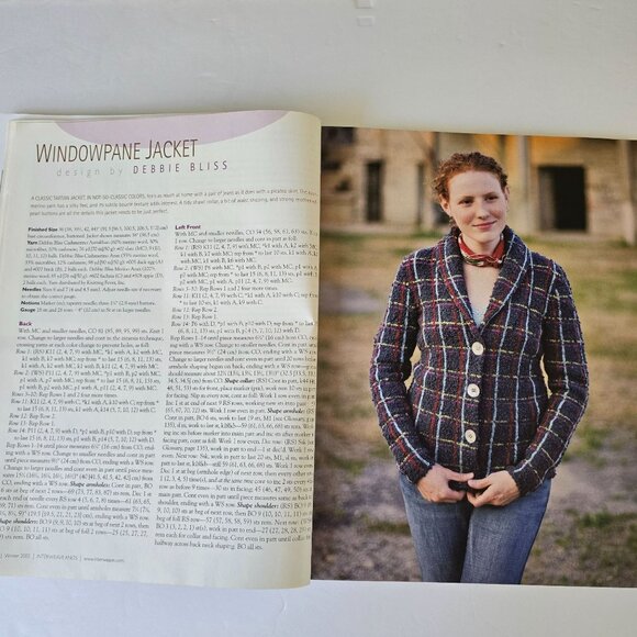 Interweave Knits Magazine Winter 2005 With 30 Winter Knitting Projects & Pattern - Picture 4 of 16